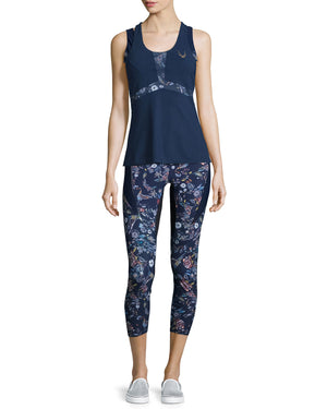 Selva Technical Knit Fitted Tank Top
